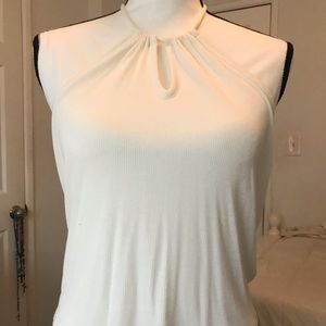 aeropostale white backless tank top